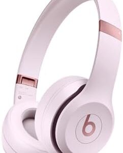 Beats Solo 4 Wireless Headphones (Renewed) - Cloud Pink - 50 Hour Battery!