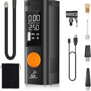 Fast Tire Inflator: 150PSI Air Compressor Pump for Car, SUV, Bike