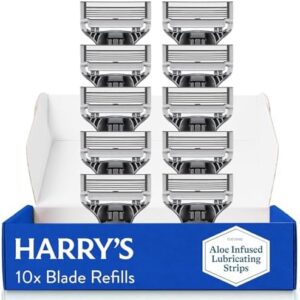 Harry's Razor Blades for Men - 10 Count - Experience the Ultimate Shave