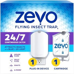 Zevo Flying Insect Trap: Say Goodbye to Pesky Flies & Gnats!