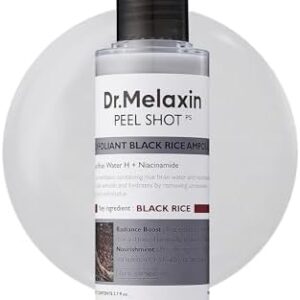 Peel Shot Glow: Black Rice Exfoliating Ampoule - 80ml