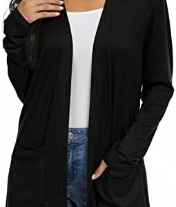 Women's Lightweight Cardigan: Cozy, Stylish & Pocket-Perfect