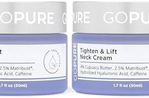 goPure Neck Cream: Tighten & Lift - 2 Pack