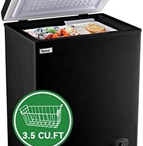 3.5 Cu. Ft. Chest Freezer - Small, Quiet & Efficient
