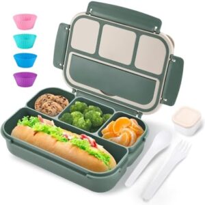 OREI 8-in-1 Bento Box: Leakproof Lunchbox for Kids & Adults