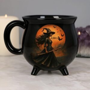 Witches Brew Mug: Personalized Witch Cauldron Cup