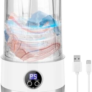 OREI Mini Portable Washing Machine - Clean Clothes Anywhere!