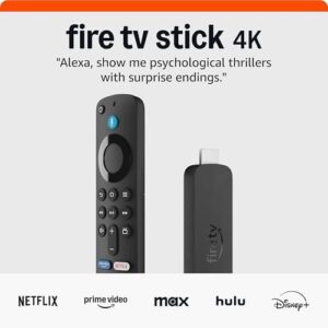 Amazon Fire TV Stick 4K: Stream 1.8M+ Movies & Shows