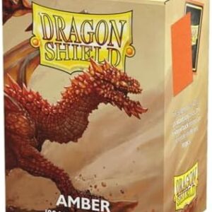Dragon Shield Matte Sleeves (100ct) - Amber