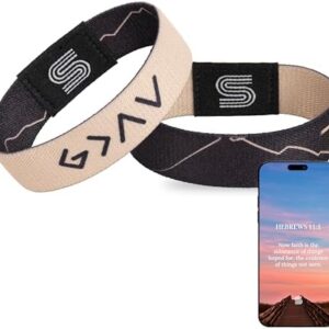 Daily Bible Verse Bracelet - Christian Gifts For Men, Women
