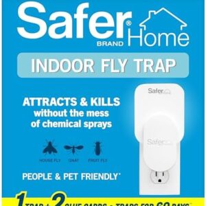 OREI Safer Home Fly Trap: 400 sq ft Insect Killer