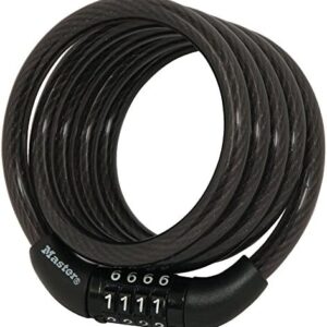 Master Lock Bike Cable Lock - 4ft, Secure Your Ride!