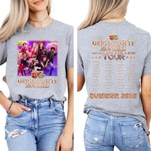 Descendants & Zombies Collide! Tour Tee - Kids & Adults