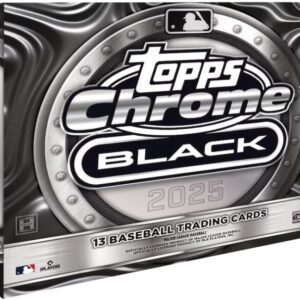 2025 Topps Chrome Black Baseball Hobby Box - 1 Auto Per Box!
