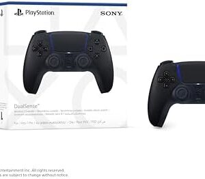 PS5 DualSense Midnight Black Controller (Renewed) - $102.10