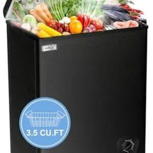 OREI: Mini Freezer 3.5 Cu.Ft - Space-Saving & Powerful