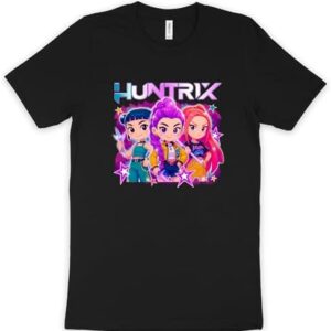Huntrix Kpop Demon Hunter Shirt - Dark Fantasy Tee