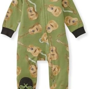 Burt's Bees Baby Girls' Organic Cotton Footed Pajamas