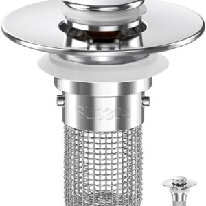 Pop-Up Sink Drain Strainer - Stop Clogs, Save Time!