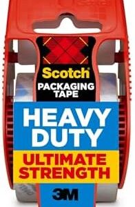 Scotch Heavy Duty Shipping Packaging Tape, 1.88" x 27.7 yd,