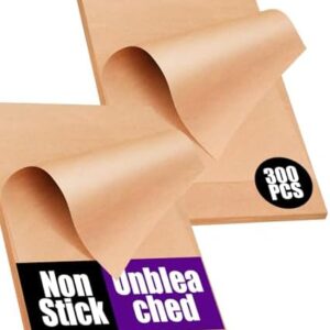 300 Pre-Cut Parchment Paper Sheets - 9x13"