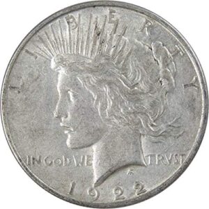 1922-D Peace Silver Dollar - XF/EF Condition - 90% Silver