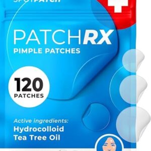 Pimple Patches for Face (120 Patches), Hydrocolloid Acne Pat