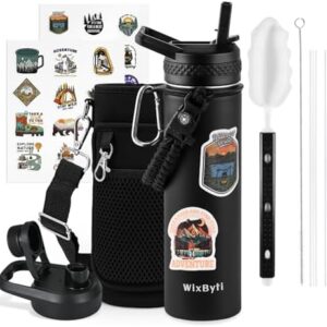 OREI 20oz Insulated Water Bottle - 48hr Cold, Leakproof